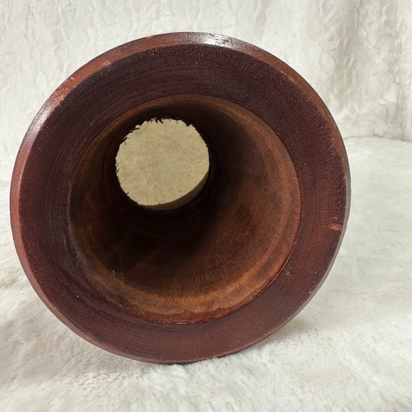 Djembe Drum Hand Carved Bongo African Inspired Music Decor Natural wood - Picture 6 of 10